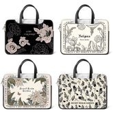 Laptoptasche aus PU-Leder mit Graffiti-Design, Grösse: 13 bis 17 Zoll