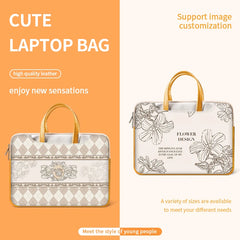 PU wasserdichte Laptoptasche für MacBook, Farbe: TA-0776, Grösse: 13-13.3 Zoll