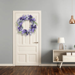 Lavendelkranz – Rattan & Seide – 40cm Innen Deko