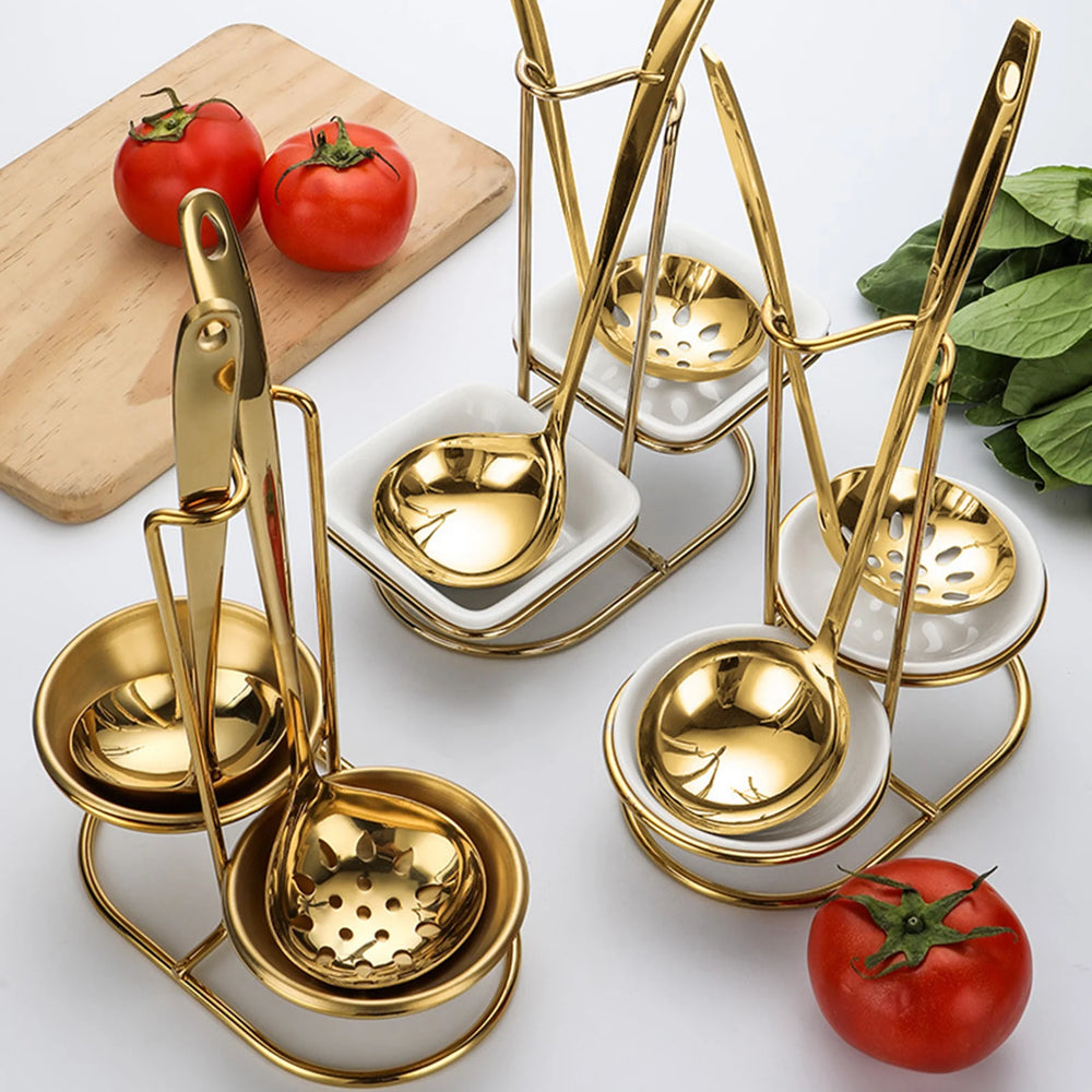 Löffelhalter – Metall-Design – Platzsparendes Küchenwerkzeug