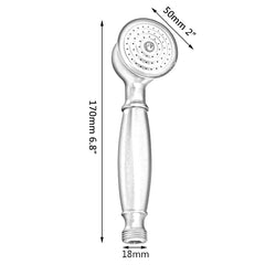 Luxus Duschkopf – Messing Design – Wasser Sparend