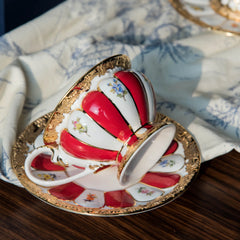 Luxus Keramik Tasse – Europäisches Design – 225ML/110ML