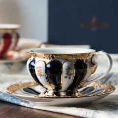 Luxus Keramik Tasse – Europäisches Design – 225ML/110ML