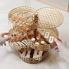 Luxus Schmuckbox – Mehrschichtig Rotierbar – Grosse Kapazität