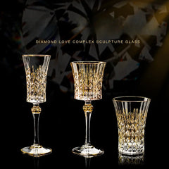 Luxus Whiskyglas – Kristall-Diamant – Elegantes Design