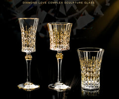 Luxus Whiskyglas – Kristall-Diamant – Elegantes Design