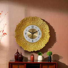 Luxusuhr - Moderne Eisen - 30.5cm Rund