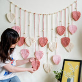 Makramee Wandbehang – Boho Textil Deko fürs Wohnzimmer