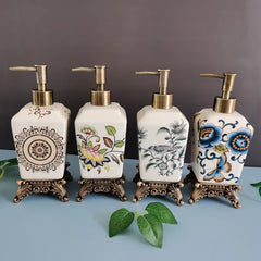 Nordic Vintage Lotionspender – Keramik Design 340ml