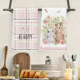 Osterhasen Geschirrtuch – Polyester Frühling Design