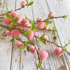 Pfirsich-Schaumbouquet – Dekorativ, Innenbereich