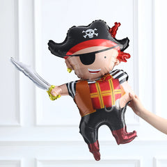 Piraten-Ballons Set – Latex Design – Partydeko 127Stk