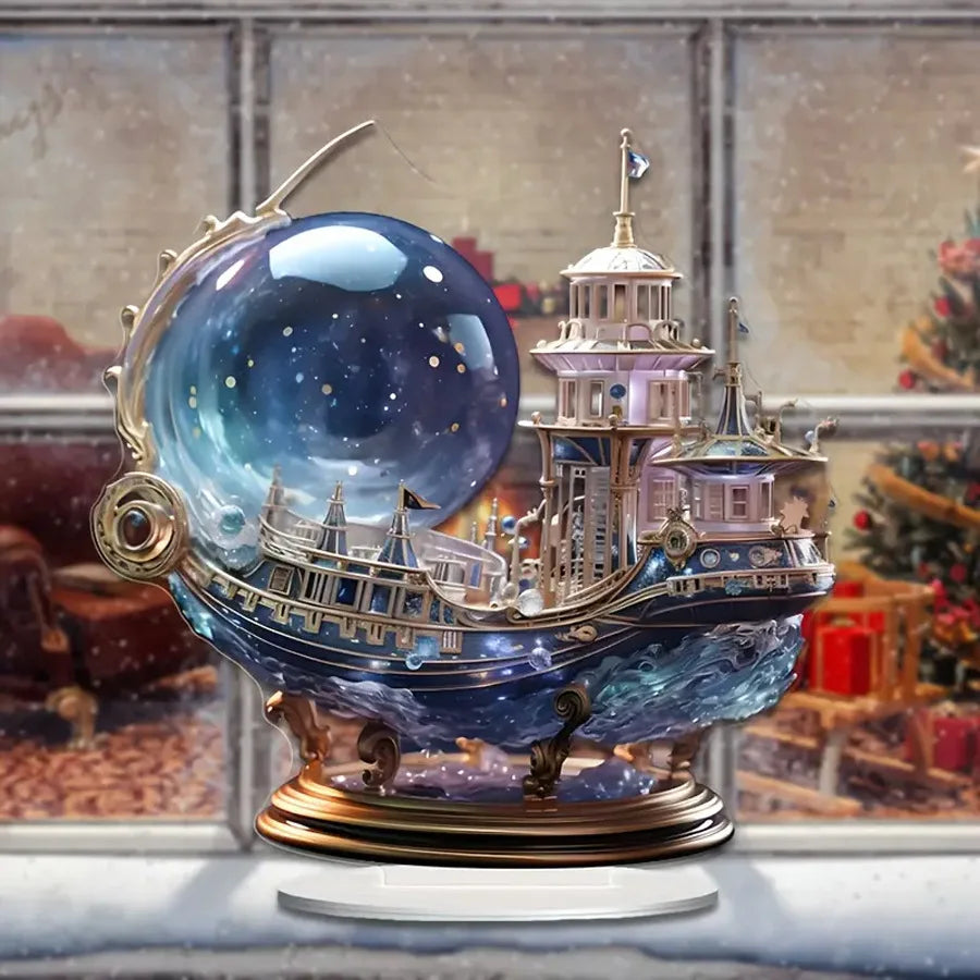 Piraten-Schiff Ornament – Kristall Design – Dekoration