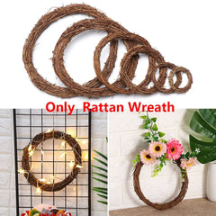 Rattan Kranz - Naturdesign - Verschiedene Durchmesser