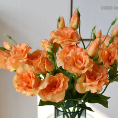 Real Touch Seiden-Lisianthus Bouquet – Innendekor