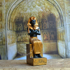 Resin Pharao Statue – Antik Imitation – 26.5x11.5x7cm