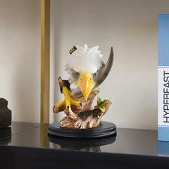 Retro Adler Resin Deko – Handbemalt – 25cm