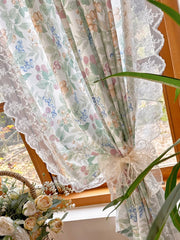 Retro Vorhang – Amerikanisch Pastoral Stickerei – 140x200cm