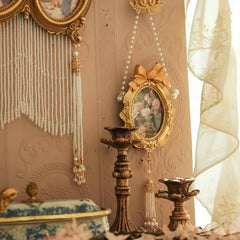 Retro Wald Engel Fotorahmen aus Resin im europäischen Stil, Farbe: C