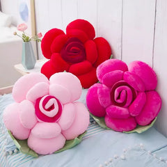 Rosenblume Kissen – Plüschdesign – Perfektes Geschenk