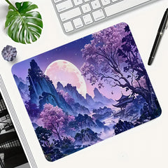 Tastatur- und Laptop-Unterlage – Fantasielandschaft – 900x400mm