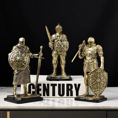 Ritterfigur Retro – Europäische Harzdeko