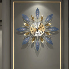 Wanduhr Kunst – Nordisch Stil für Wohnzimmer