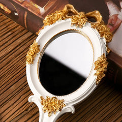 Vintage Spiegel – Rose-Design – 11.5x25cm