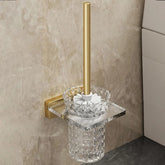 Acryl WC-Bürstenhalter – Modern Wandmontage