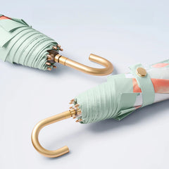 Premium Schirm – Metallfaser – UV & Regen Schutz