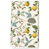 Vintage Lemon Bird Geschirrtücher – Weiches Polyester – 16x24 Zoll