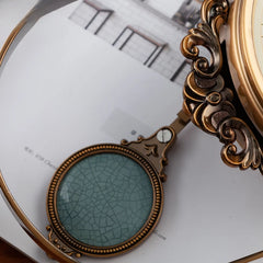 Europäische Uhr – Metall-Design – Ideal für Wohnräume