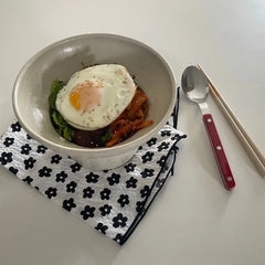 Baumwolluntersetzer - Koreanisches Design - Esstisch