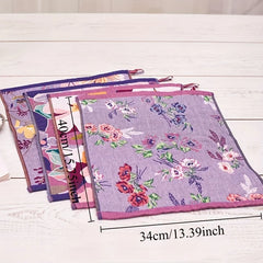 Boho Gesichts-Handtuch – Blumen Polyester-Mischung