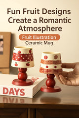 Niedliche Keramiktasse – Porzellan Design 190ml