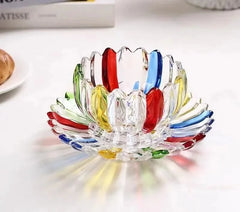 Lotus-Schalen – Glas Blumendesign – Geschirr