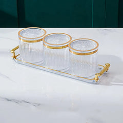 Luxus Gewürzbehälter – Elegantes Küchenlager