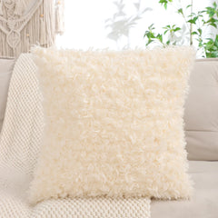 Plüsch Kissenbezug – Wolloptik – 450mm*450mm