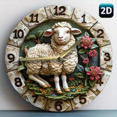 Holzwanduhr – Modern Stil – 30x30CM