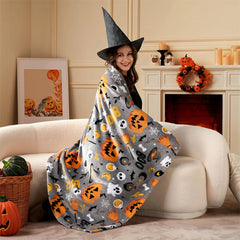 Halloween Fleece Decke – Korallen Fleece – 100x70cm