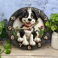 Holz Wanduhr – Modernes Design – 30x30CM