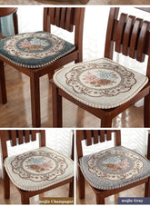 U-förmige Memory-Schaum-Sitzkissen – Blumenmuster 42x44cm