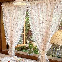 Spitzenvorhang – Pastoralstil – W1.6m x H1.2m