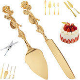 Kuchentools – Gold Retro Zinklegierung – Hochzeiten & Partys