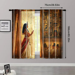 Polyester Vorhänge – Klassischer Stil – 105x230 cm