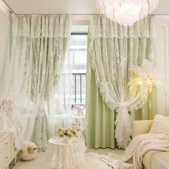 Gardinen – Europäische Spitze – W150cmxH250cm