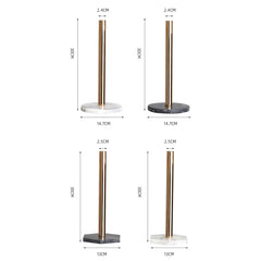 Papierhandtuchhalter – Gold & Marmor Design 14.7x30cm