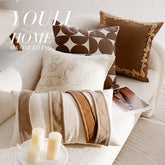 Luxus Kissenhülle – Jacquard Strick 45x45cm