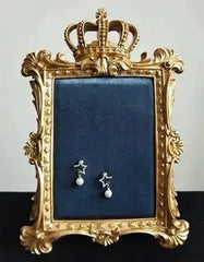 Ohrringhalter – Vintage Samtrahmen Design