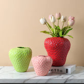 Keramische Erdbeervase – Modern Stil – Grösse M